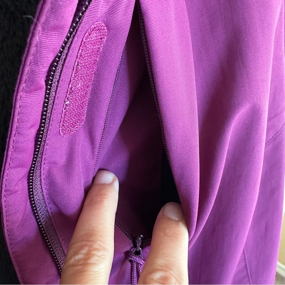 Cabela’s Women’s XL Purple Fleece-Lined Hooded Jacket Coat - Picture 5 of 15